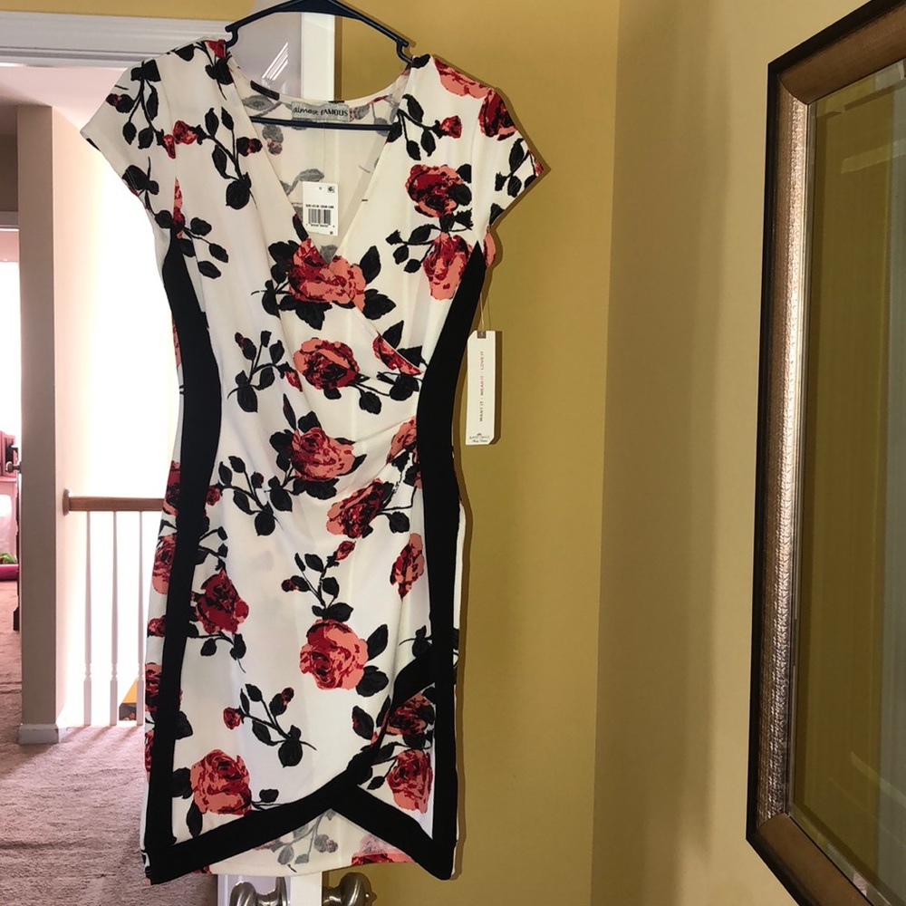 NWT floral dress size M